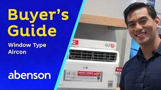 Buyer's Guide: Window Type Aircon | Abenson