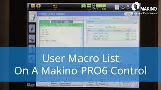 Makino Tech Tip - DA300Package VMC user macros