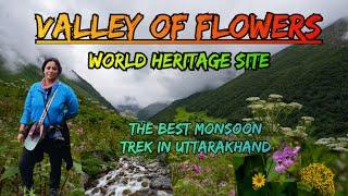 Valley Of Flowers ।। The World Heritage Site ।। Best Monsoon Trek in Uttarakhand