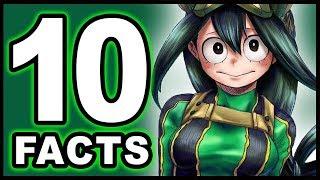 Top 10 Tsuyu Asui Facts You Didn't Know! (My Hero Academia / Boku no Hero Academia Froppy Facts)