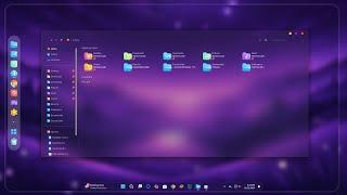 Best Windows 11 Glass Theme | Goruda Theme V2 | New Icons | New Explorer  | Glass Effect