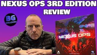 Nexus Ops 3rd Edition Board Game Review