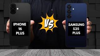IPhone 16 Plus Vs Samsung S25 Plus