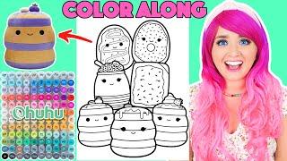 Color Squishmallows Breakfast Squad Along With Me | COLOR ALONG WITH KIMMI