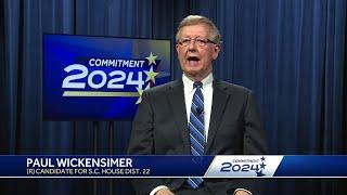 Republican Paul Wickensimer is running for SC House District 22