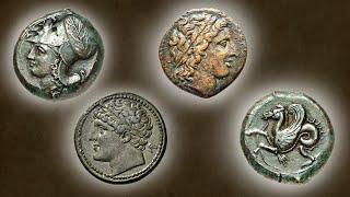 Ancient Syracuse Bronze Coins