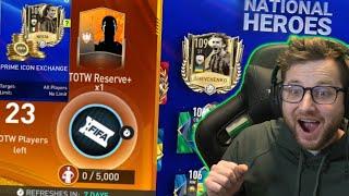 National Heroes Event Walkthrough, The Return of TOTW, and Prime Icon Exchange on FIFA Mobile 22!