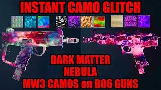 *NEW* INSTANT CAMO GLITCH BO6! *USE ASAP* MW3 CAMOS on BO6 GUNS! BO6 GLITCHES! BO6 ZOMBIES GLITCH!