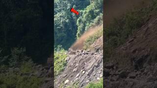 Tracking bajhang rock slide #skdvolg #short #shorts