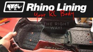 RHINO LINING your RC body - Easy Reinforcement The right way!