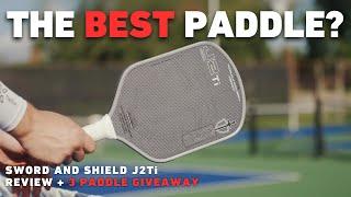 The BEST Hybrid Shaped Paddle Ever? | Sword And Shield J2Ti Review