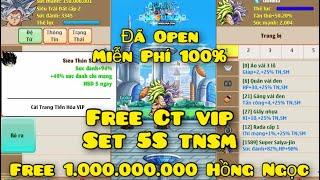 Nro Lậu Mới Nhất Đã Open Dame Gốc Free 1 Tỷ Hồng Ngọc Cải Trang Vip Đệ Vip Set 5S Tnsm Có IOS