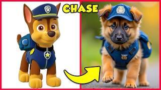 How Paw Patrol Characters Look In Real Life  + Guess The Paw Patrol Characters by Voice 