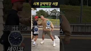 시계 계급도 어깨빵 서열 순위! 카푸어 필수템 롤렉스 #서열정리 #강약약강