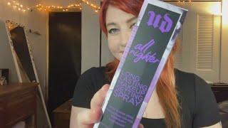 Urban Decay All Nighter Setting Spray Review + Unboxing