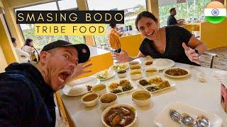 Smashing Bodo tribal food - Snails, Fish Head, etc...