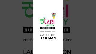 Chef Vinod Bhati will grace the Kari Theory launch at Radisson Bengaluru City Center on January 12th