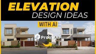 Redesign your House Exterior Elevation with AI