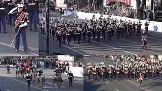 USMC West Coast Composite Band - The Marines' Hymn - 2025 Pasadena Rose Parade