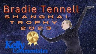 Watch with me: Bradie Tennell Shanghai Trophy, Free Skate - Kelly Commentates #iceskating