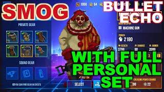 Bullet Echo | full personal gear | Smog Cursed Set | Battle Royale mode