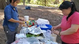 Family camping at PiPi campground lomzem kawg 2020