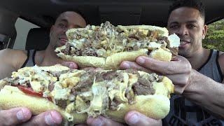 Eating The Beast Sub | In Search Of Best Sandwich Ever | @hodgetwins
