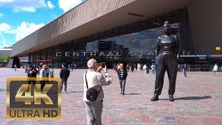 4K Walking Tour | Rotterdam The Netherlands  Summer 2023 ️