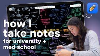 How to take effective notes for school | iPad note taking with Notability