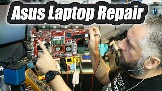 Asus GL504G Repair - Laptop Won't power On - Hidden Short circuit