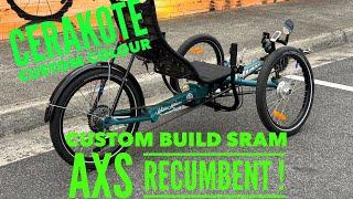 BIKE OF THE DAY #31 - Custom Greenspeed Recumbent bike (Sram AXS, Custom Cerakote