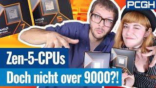 AMD auf Kurs? Ryzen 7 9700X und Ryzen 5 9600X im Test 