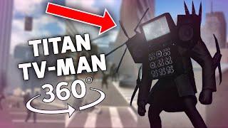 Titan TV-Man | Skibidi Toilet | 360° Finding Challenge | VR Video