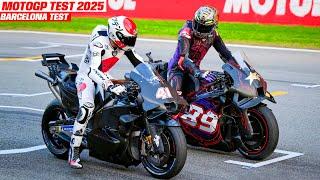 MotoGP Test 2025 - MotoGP Test #barcelonatestmotogp