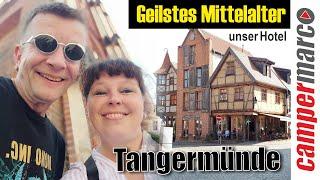 Unsere lustige Hochzeitsreise in Claudis alte Heimat | Mittelalter-Hotel in Tangermünde