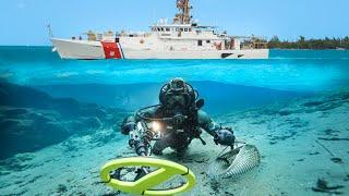 Luxury Boat Treasure Hunt: Metal Detecting Beneath Million-Dollar Yachts!