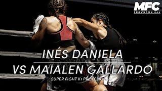 MFC040 | Inés Daniela VS Maialen Gallardo | Super fight K1 Profesional -49 KG