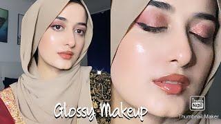 Wedding Guest Makeup-GlossyMakeup look