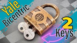 [1598] Yale “Bicentric” Padlock Picked