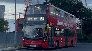 FRV. Go Ahead London Route 188. North Greenwich - Russell Square. E400 MMC Hybrid EH47 (YX16 OCC)