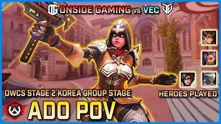 [ Ado ] Onside Gaming vs VEC | Round Robin | OWCS Korea Stage 2