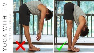 Forward Fold Hack - Learn How To Touch Your Toes | Yoga With Tim