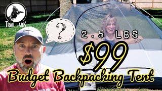 Budget Backpacking Tent: $99 | 2.5 lbs.