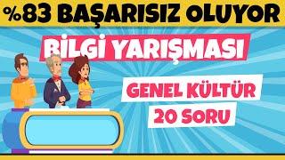 Genel Kültür Soruları bilgi yarışması ile kendini test et!