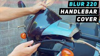 Genuine Blur 220 Handlebar cover removal / installation (PGO G-Max) | Mitch's Scooter Stuff