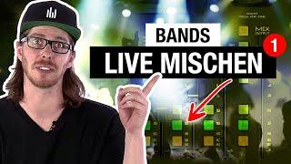 Mixing 101: Band LIVE mischen Tutorial Teil 1