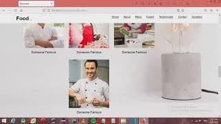 Food donations web page integrated with payment gateway
