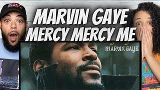 SO SMOOTH!| FIRST TIME HEARING Marvin Gaye -  Mercy Mercy Me REACTION