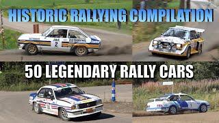 Historic Rallying Compilation -50 Legendary Rally Cars