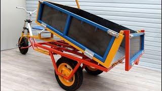 Homemade Amazing Electric Light Truck Use Electric Lifter For Workshop